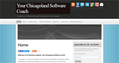Desktop Screenshot of chicagolandsoftwarecoach.com